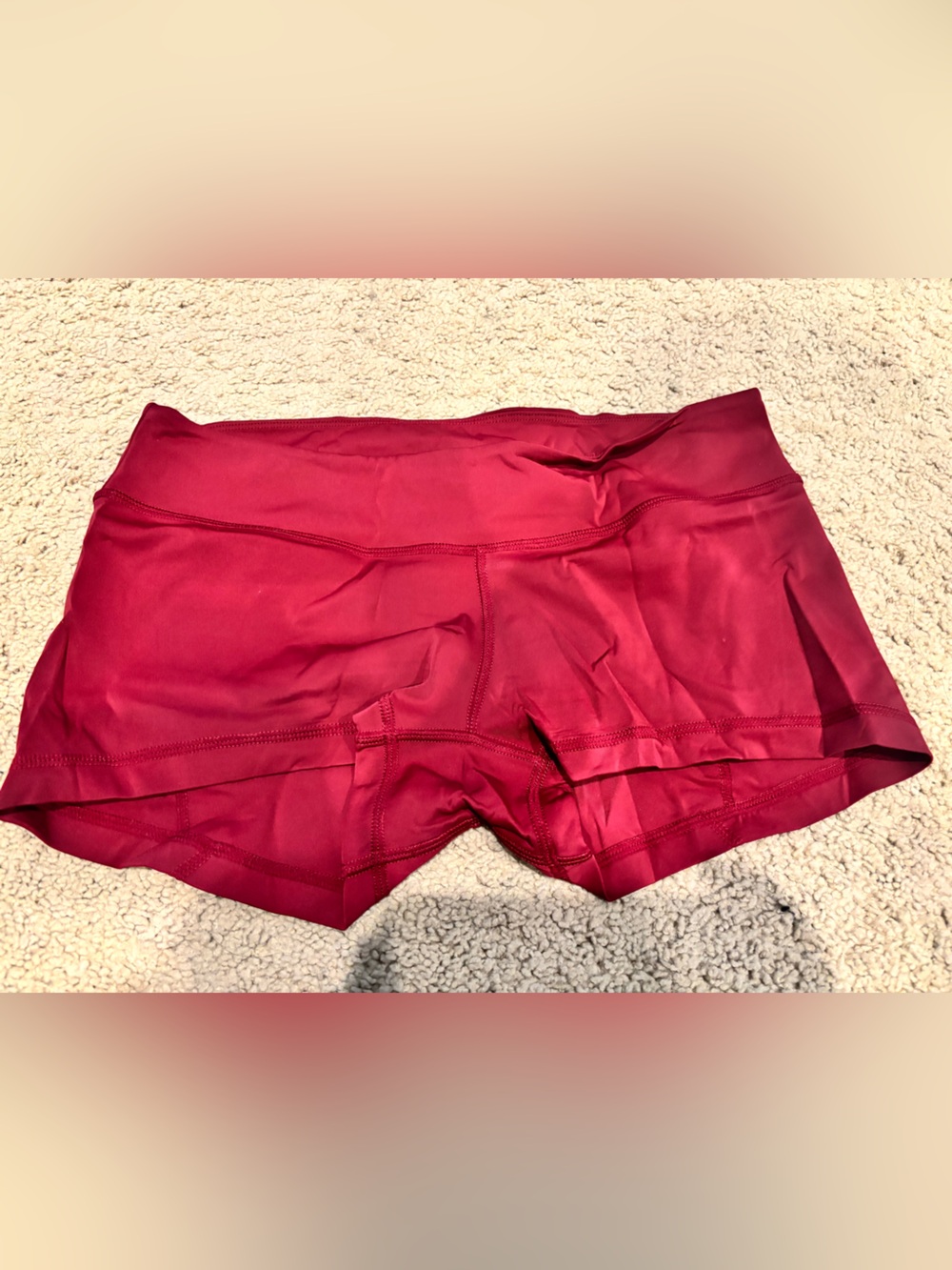 VULL Sport Maroon Atheltic Shorts